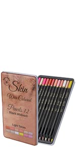 Light Skin tones pencils set thumbnail